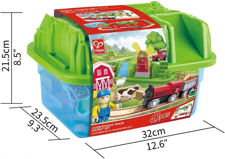 Juego De Construcción Trenes Y Granja Niños