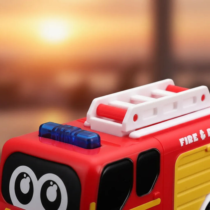 Carro De Bomberos Con Luces Y Sonidos Niños