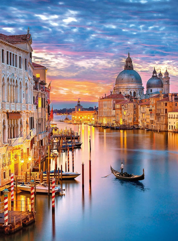 Rompecabezas 500 Piezas Canales De Venecia