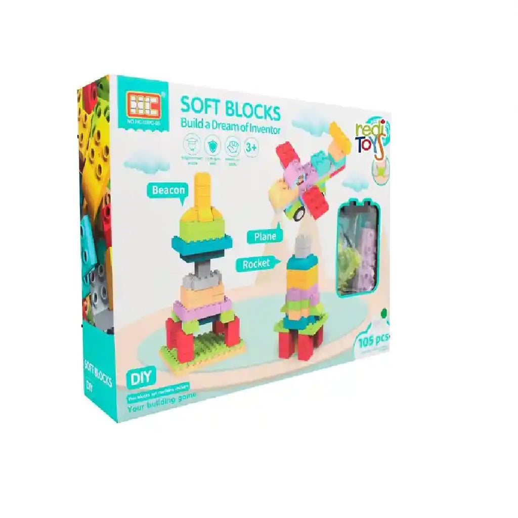 Juego De Bloques De Construcción 105 Piezas Niños