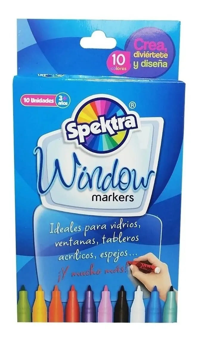Marcadores Para Ventanas Borrable