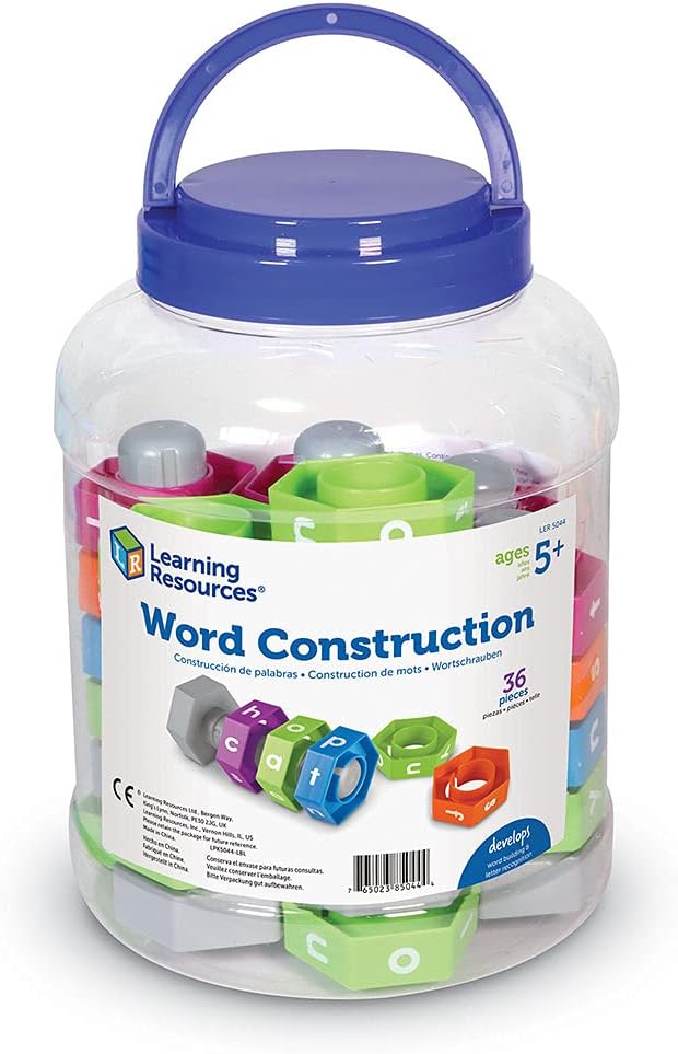 Juego Construcción De Palabras Montessori