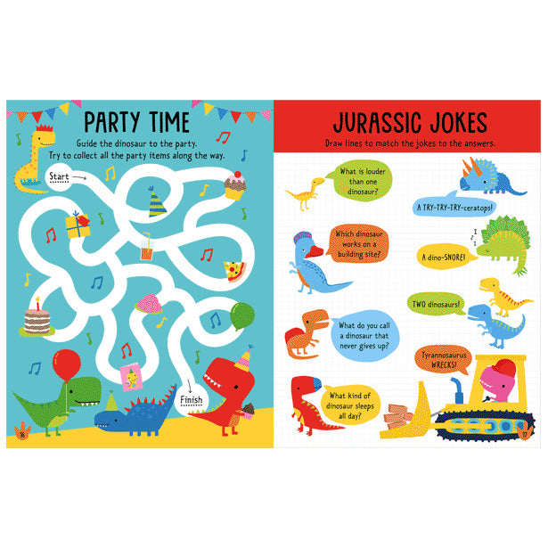 Libro Educativo De Actividades Con stickers para niños