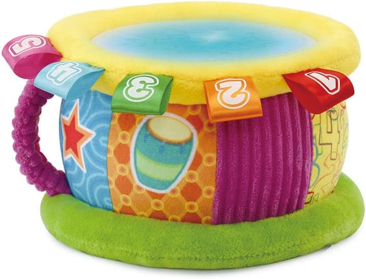 Juguete Tambor Bilingüe Luces Para Bebés