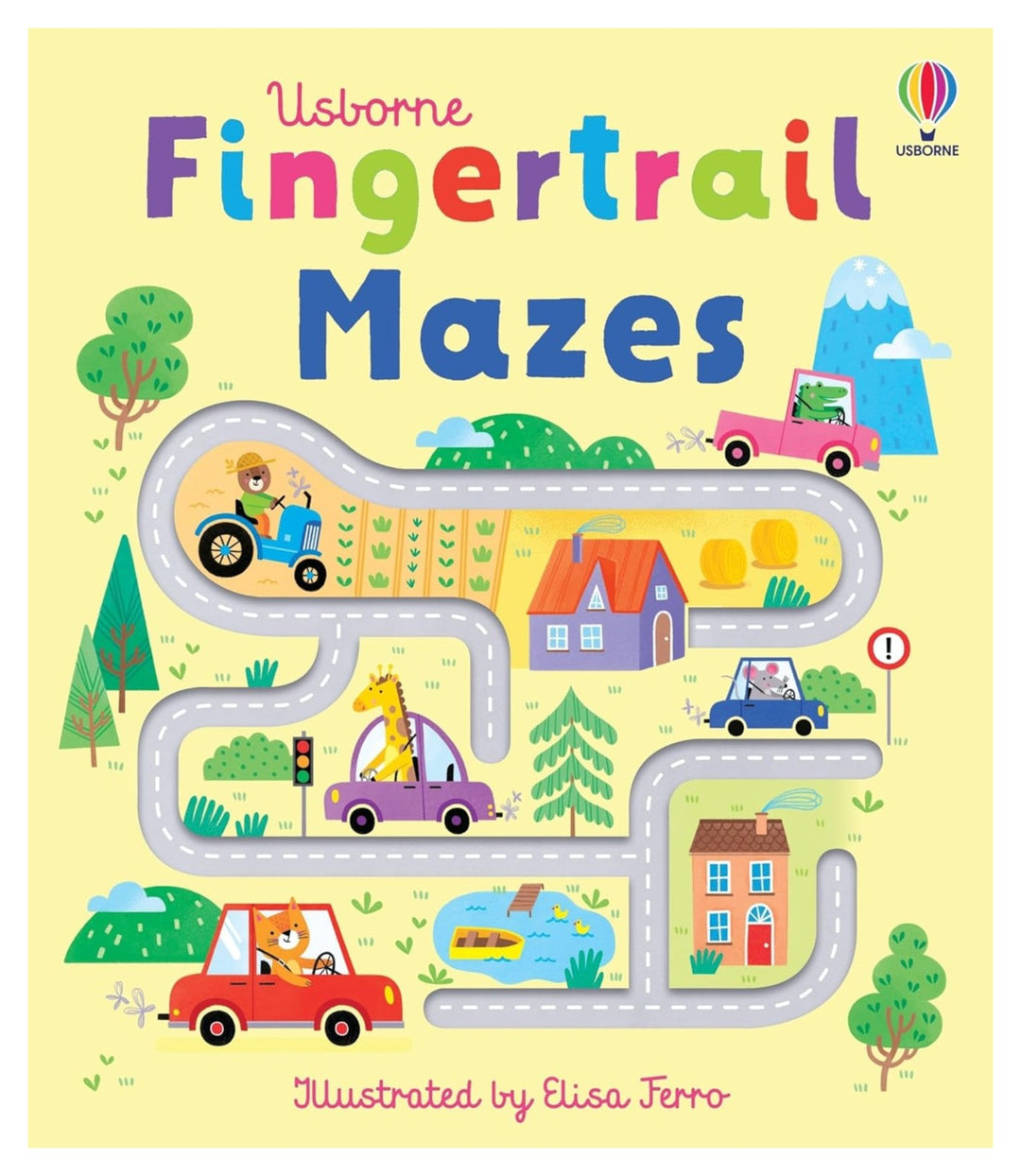 Libro Fingertrail Mazes Para Exploradores Niños