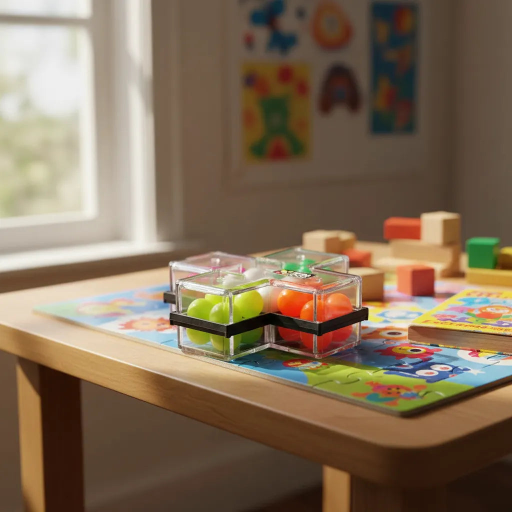 Juego De Lógica Laberinto 3d Tetraloco Para Adultos