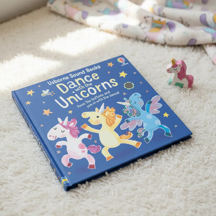 Libro Didáctico Con Sonido Baila Con Los Unicornios Niños