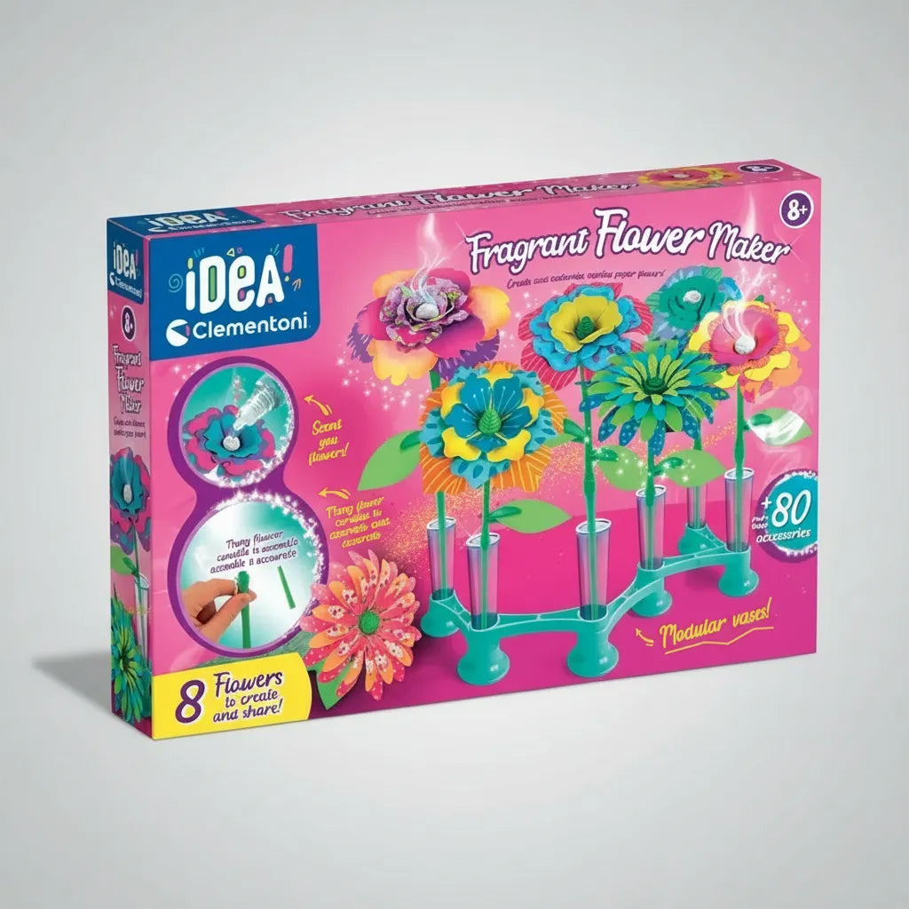 Juego Creativo Kit Floral Con Aroma Para Niños Niñas