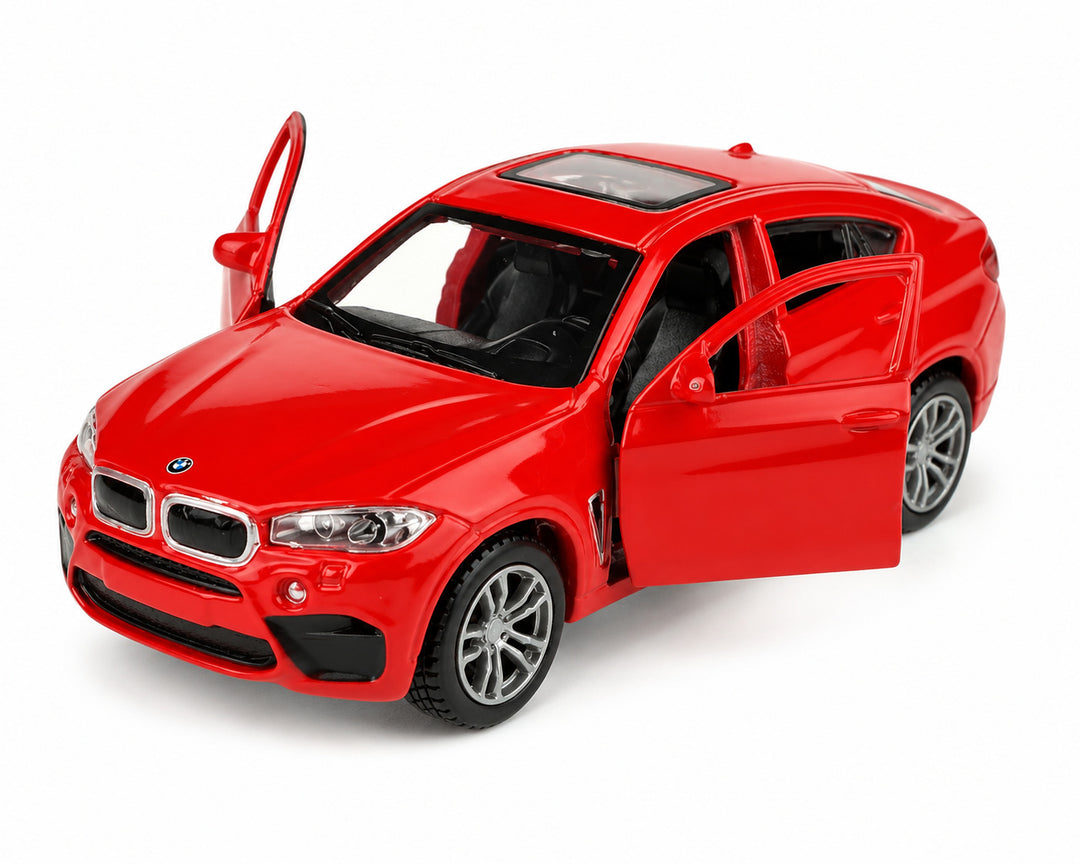 Carro Escala Coleccionable Bm6 X6m Rojo