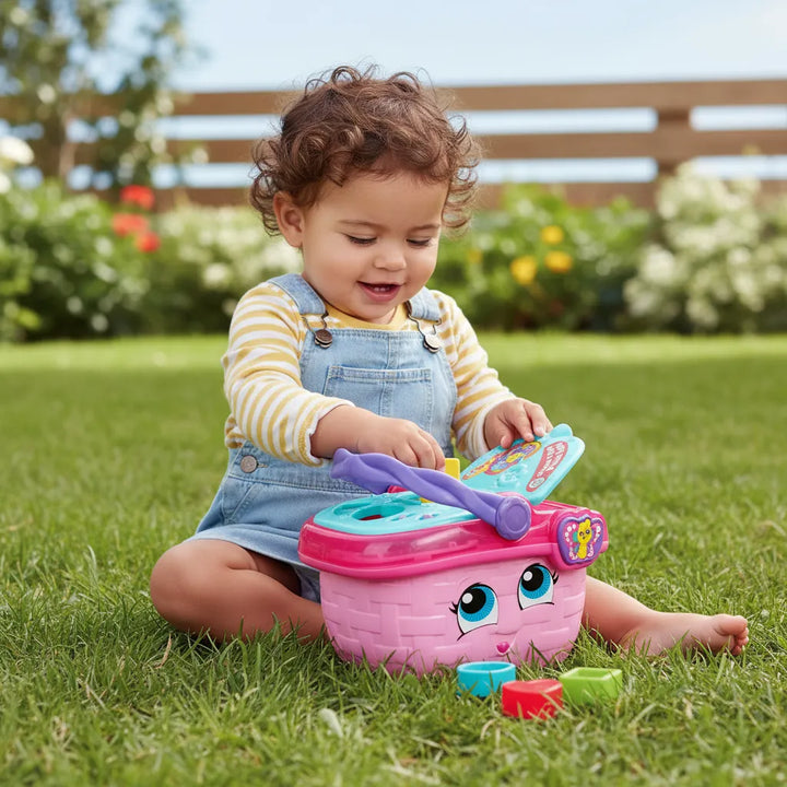 Juego Cesta De Picnic Formas Para Niños