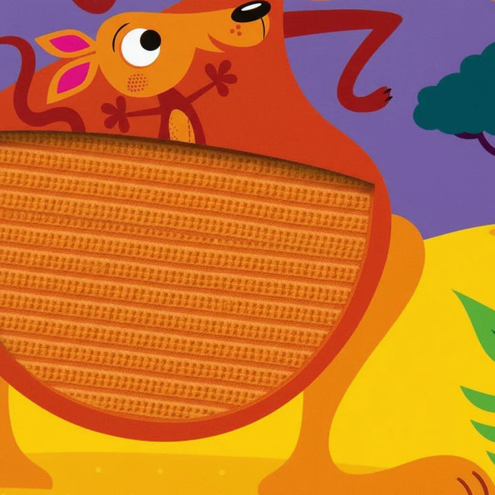 Libro Sensorial Nunca Toques Un Canguro