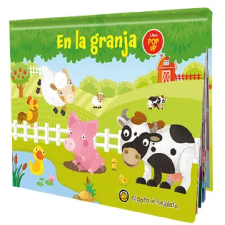 Libro Infantil Pop Up En La Granja Con Animales