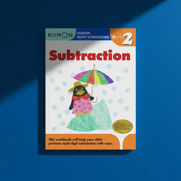 Libro Didáctico Kumon Grade 2 Subtraction Para Niños