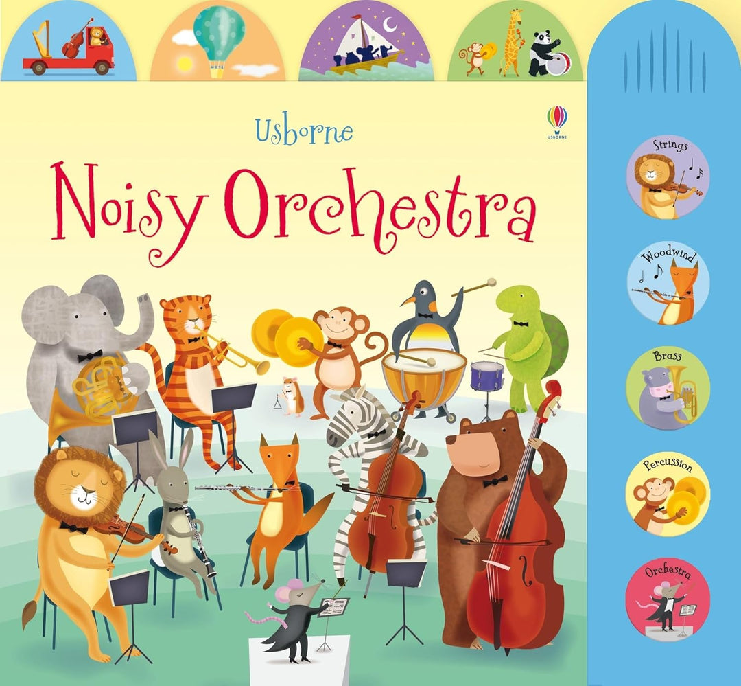 Libro Interactivo Orquesta Ruidosa Con Sonidos niños