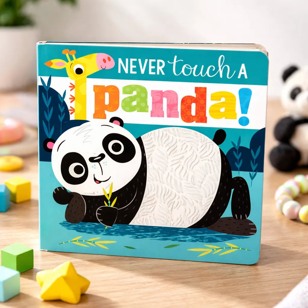 Libro Sensorial Nunca Toques Al Panda
