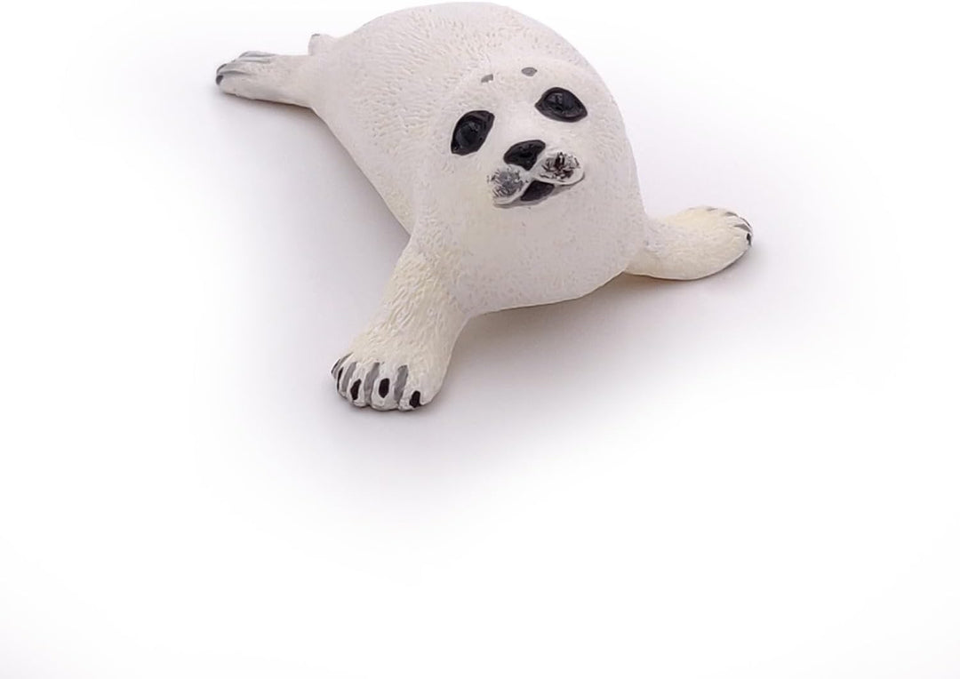 Figura Coleccionable Cría De Foca Papo Pintada A Mano