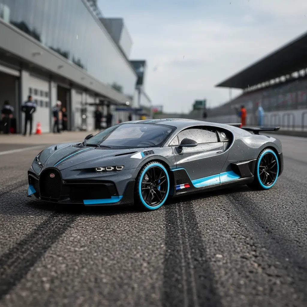 Carro a Escala Bugatti Divo luces y sonido
