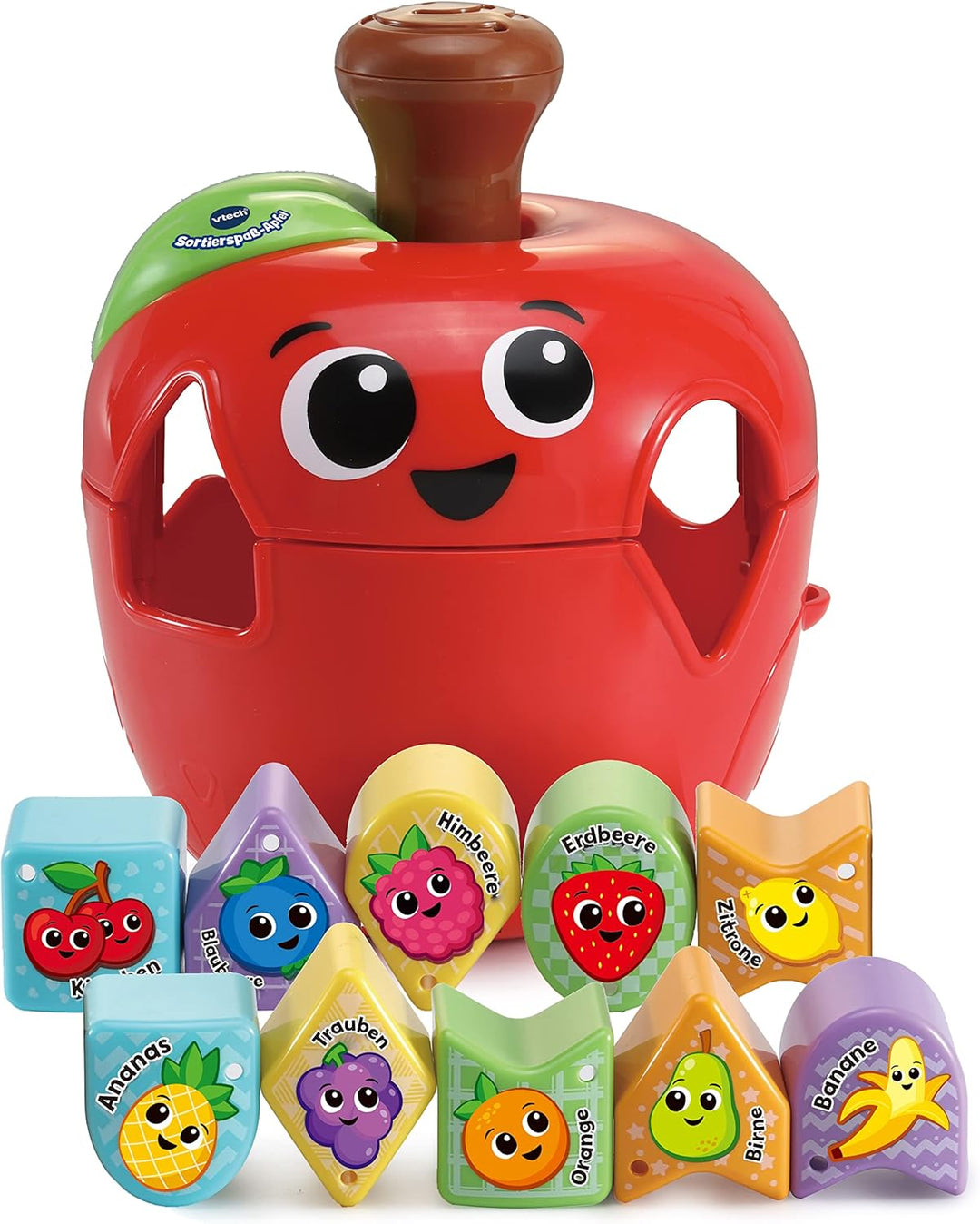 Juguete Encajable De Figuras Manzanita Bebés