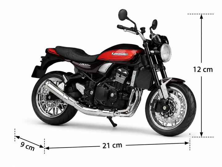 Moto Coleccionable 1/12 Mc Kawasaki Z900rs