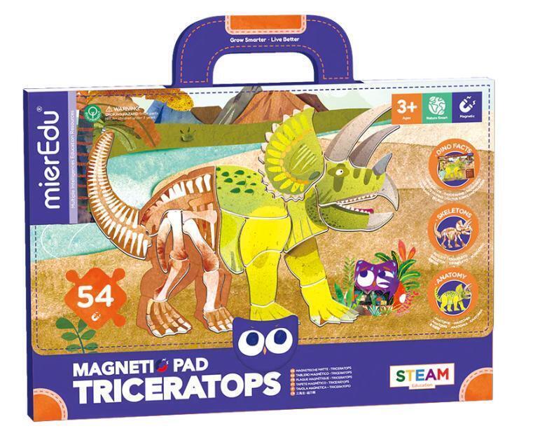 Juego Magnética Triceratops Para Niños