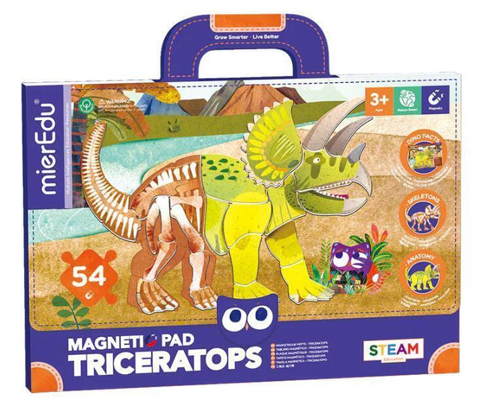 Juego Magnética Triceratops Para Niños