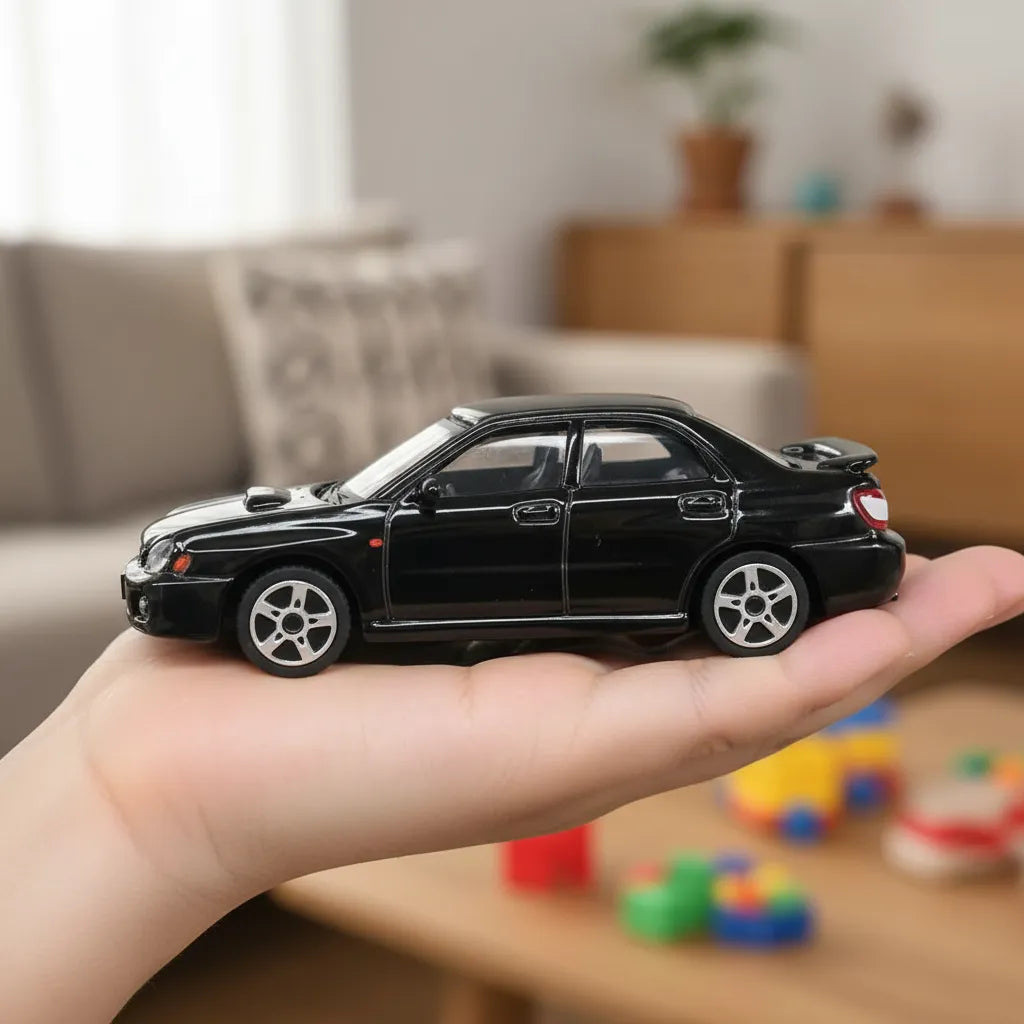 Carro Coleccionable A Escala Bburago 1/43 Subaru Wrx Negro
