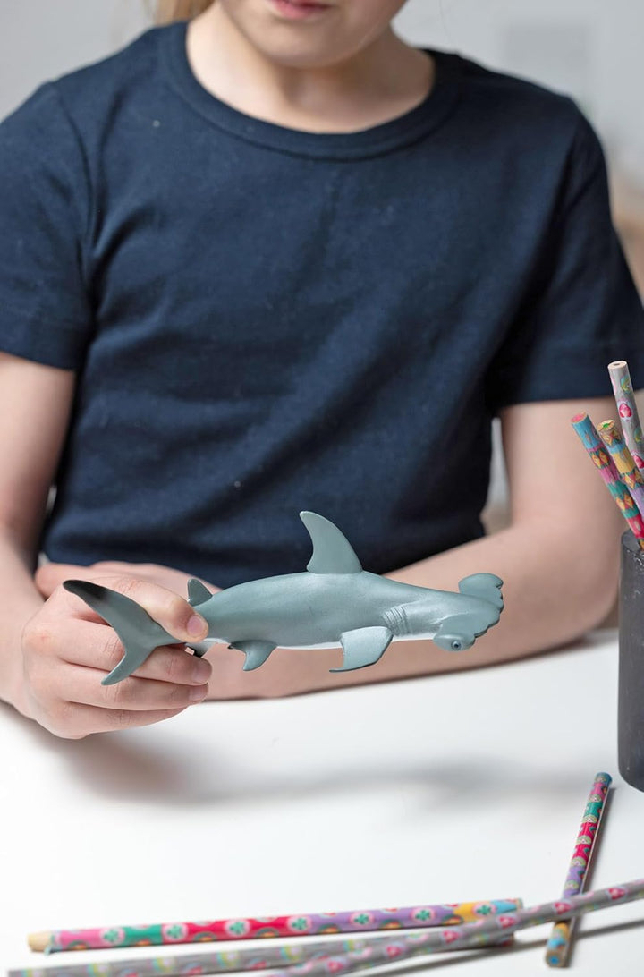 Figura Coleccionable Tiburon Martillo Papo Pintado A Mano