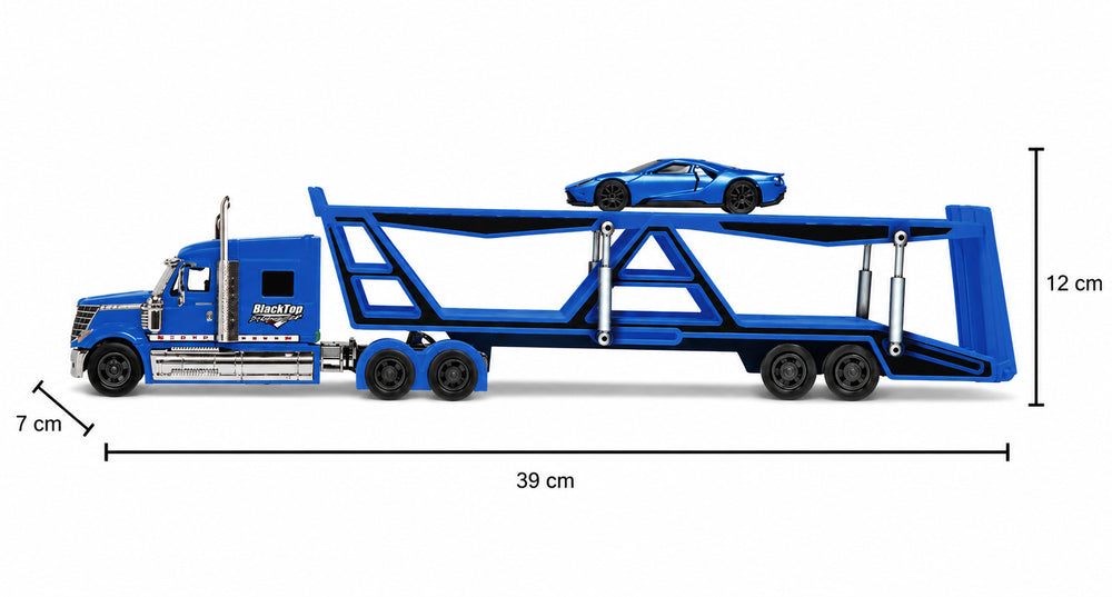 Carro Coleccionable Niñera International Lonestar Y Ford Gt