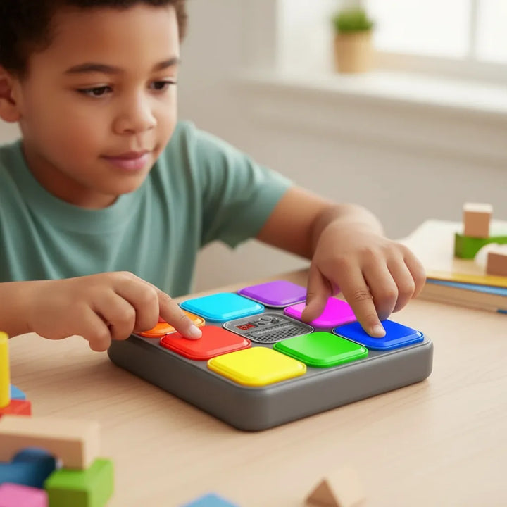 Juego De Memoria Electrónica 4 En 1 Portátil Para Niños