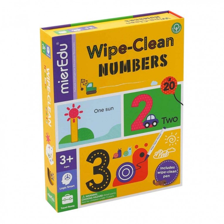 Juego Aprende Los Números Borrable Para Niños