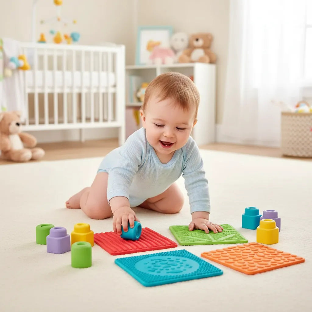 Juguete Estimulación Temprana Bloques Encajable Bebés