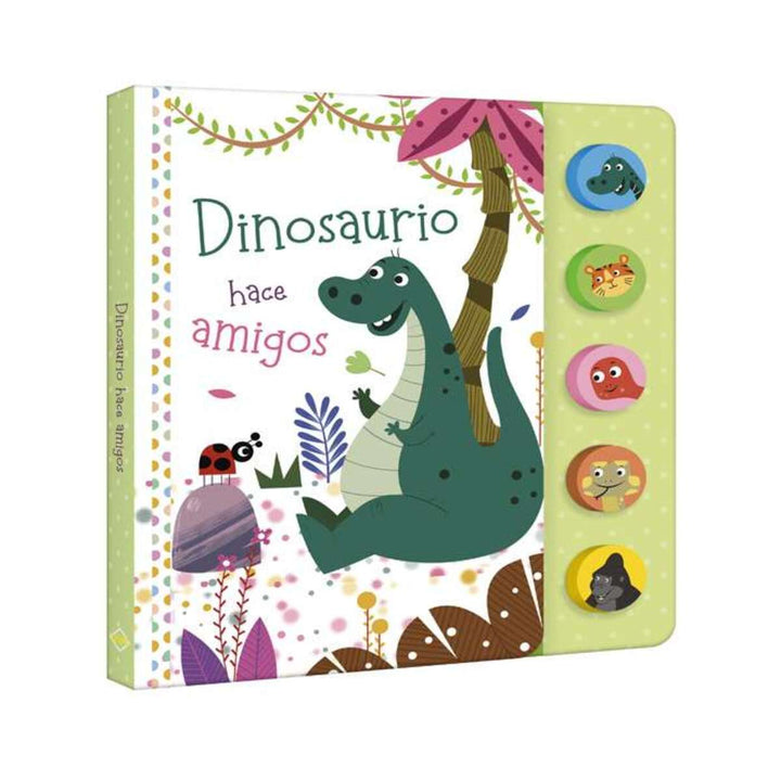 Libro Infantil Sonidos Dinosaurio Hace Amigos Para Niños