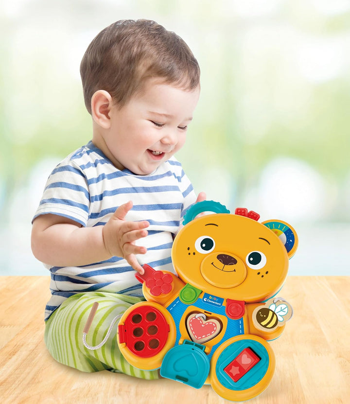 Juguete Oso Actividades En Madera Para Bebés