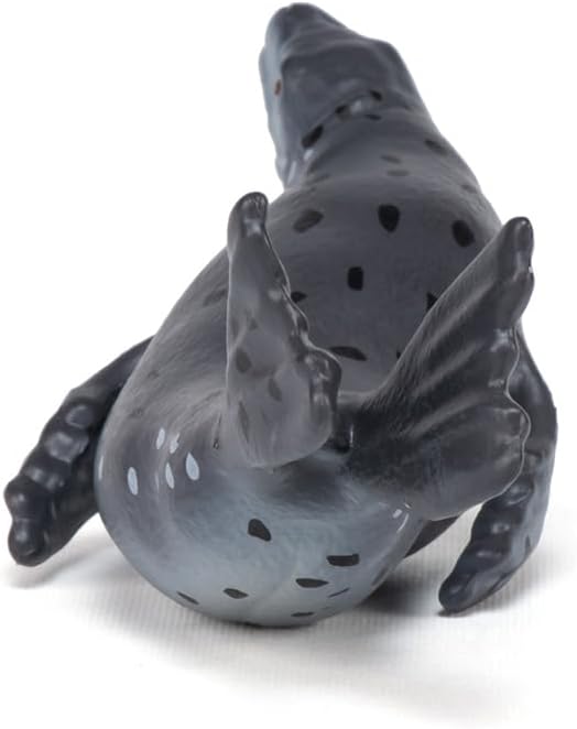 Figura Coleccionable Foca Leopardo Papo Pintada A Mano