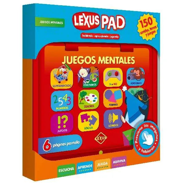 Libro Interactivo Juegos Mentales Sonidos Niños