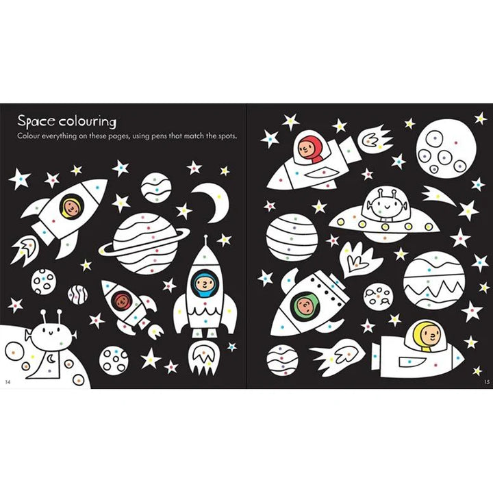 Libro Actividades Espaciales Para Niños