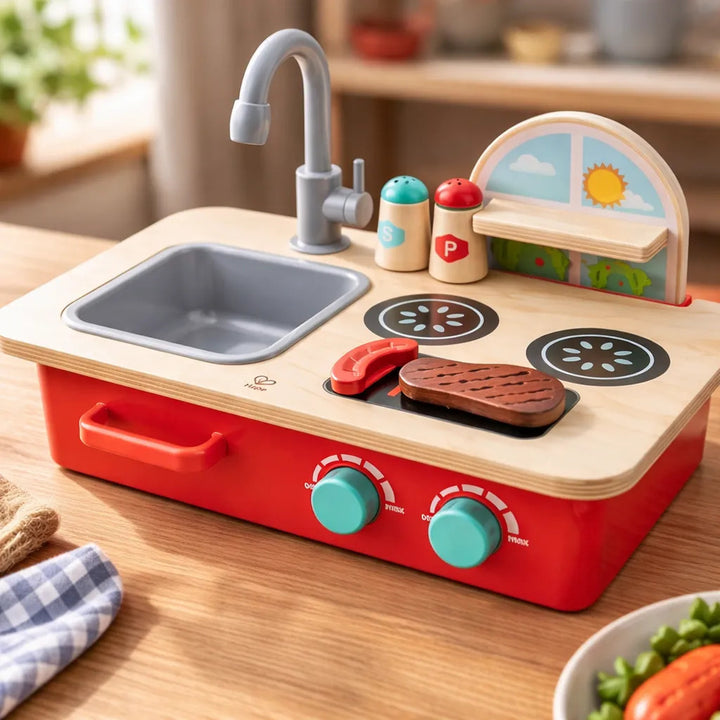 Juguete Didáctico Set Cocina De Hape Para Niños