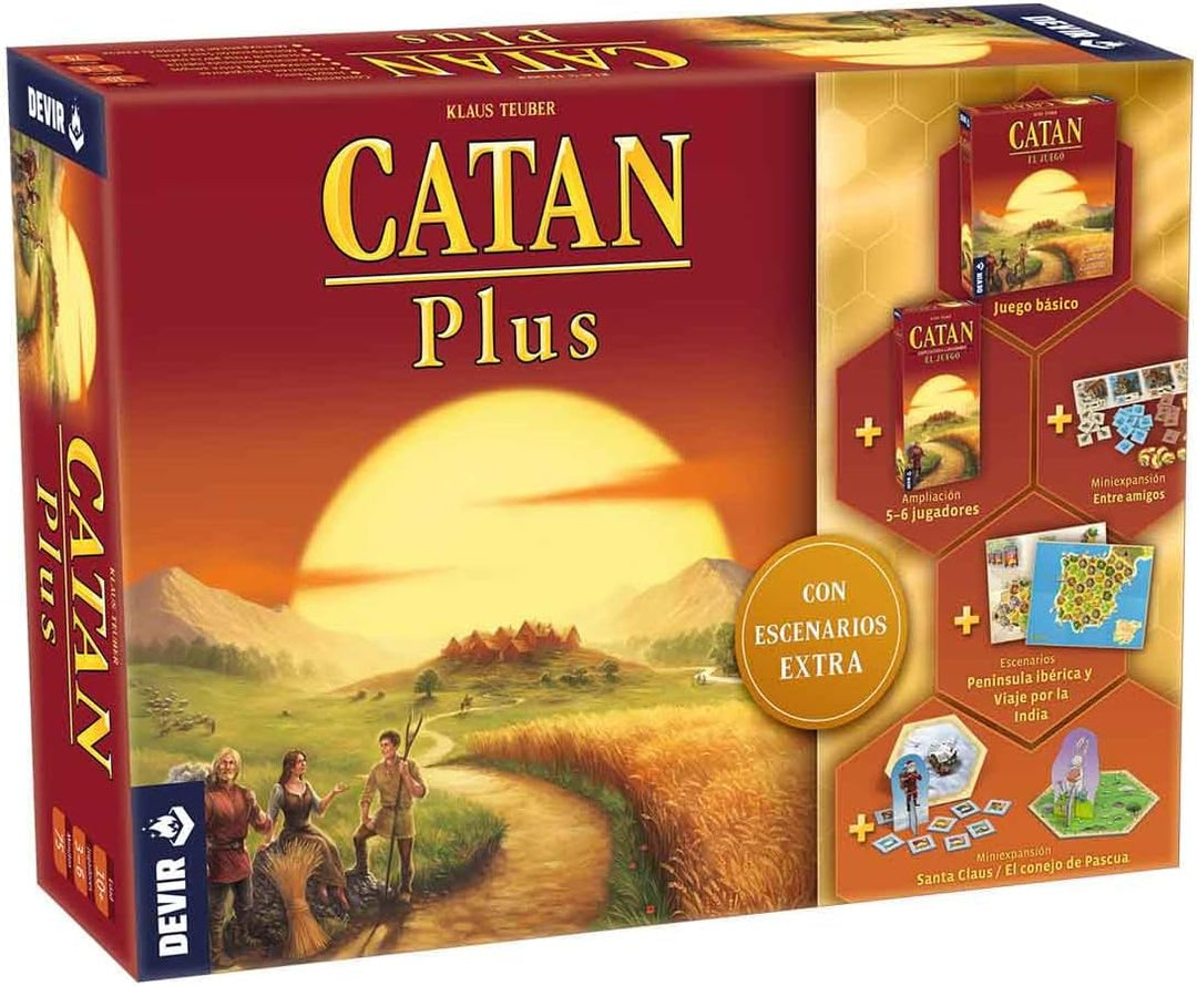 Juego De Mesa Catan Plus Para Adultos