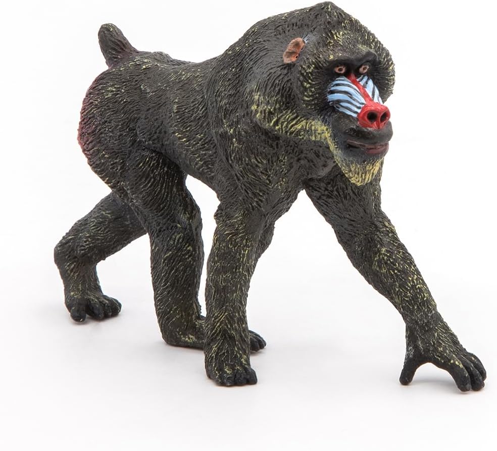 Figura Coleccionable Mandril Pintada A Mano papo