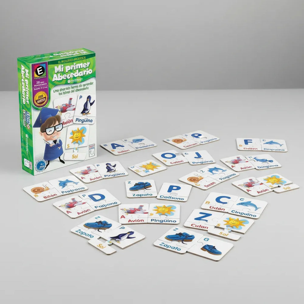 Juego Didactico  Mi primer ABC Ronda Rompecabezas