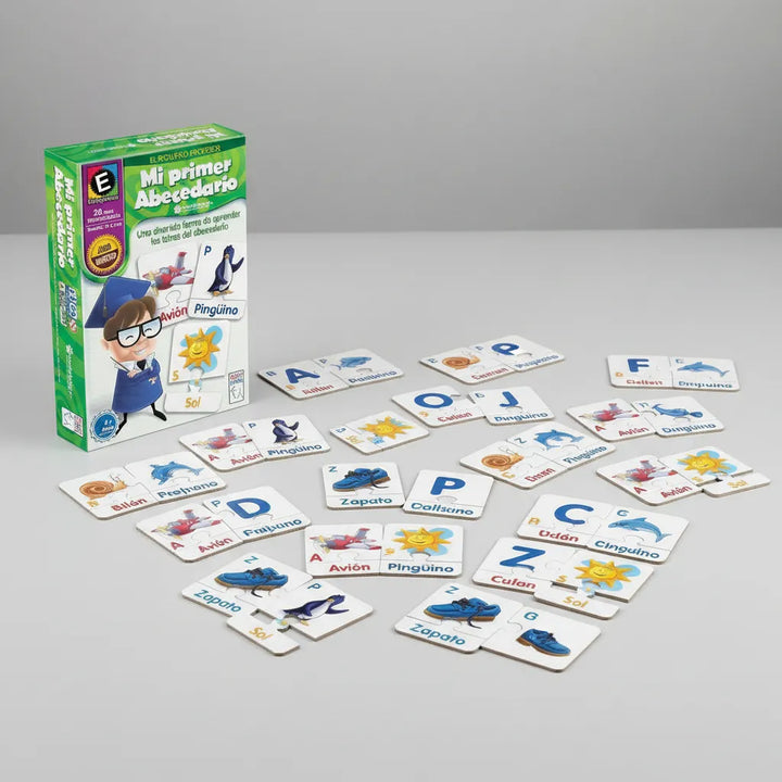 Juego Didactico  Mi primer ABC Ronda Rompecabezas