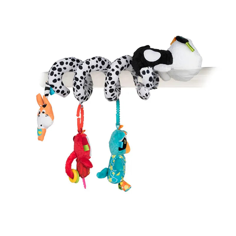 Juego Estimulación Espiral Animales Para Bebés