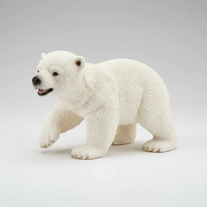 Figuras Cria Oso Polar Hecho A Mano Schleich