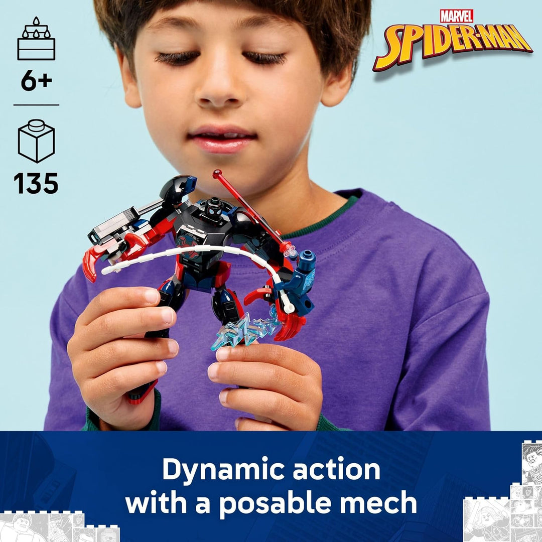 Juego Construcción Miles Morales Vs Spider-man Lego Original
