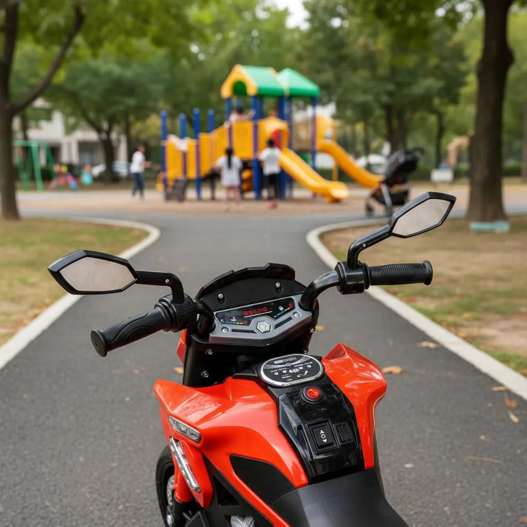 Moto Eléctrica 6v Sonidos Y Luces para Niños