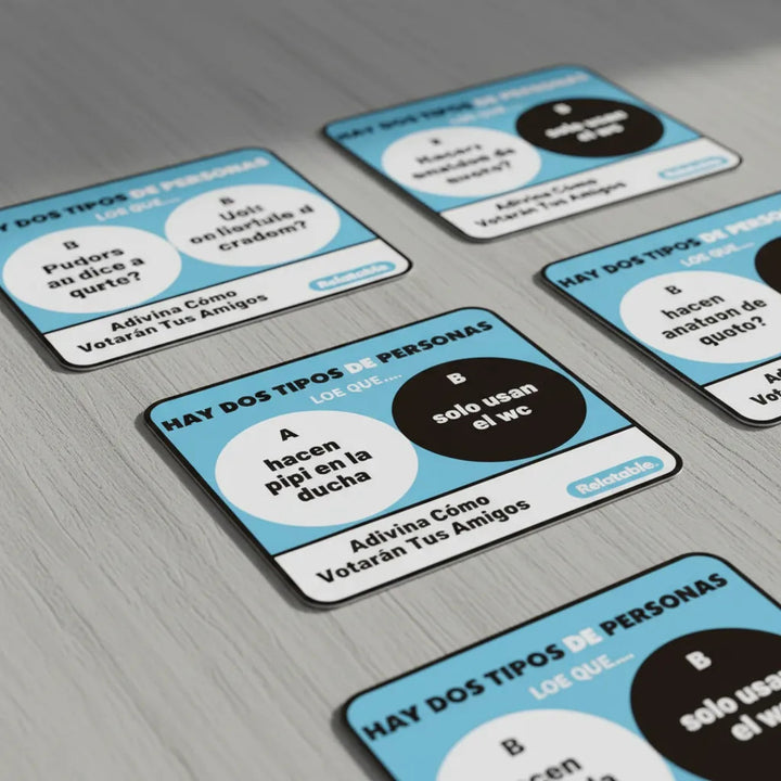 Juego De Mesa Dos Tipos De Personas Para Adultos Familia