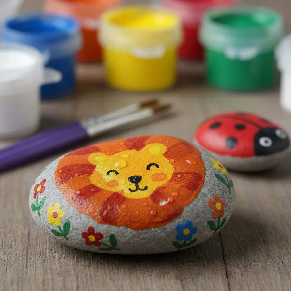 Kit De Arte Para Pintar Piedras
