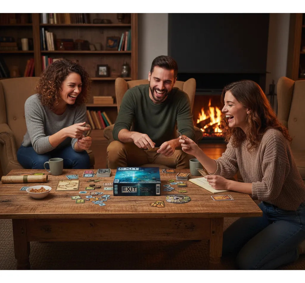 Juego De Mesa Exit El Tesoro Hundido Adultos