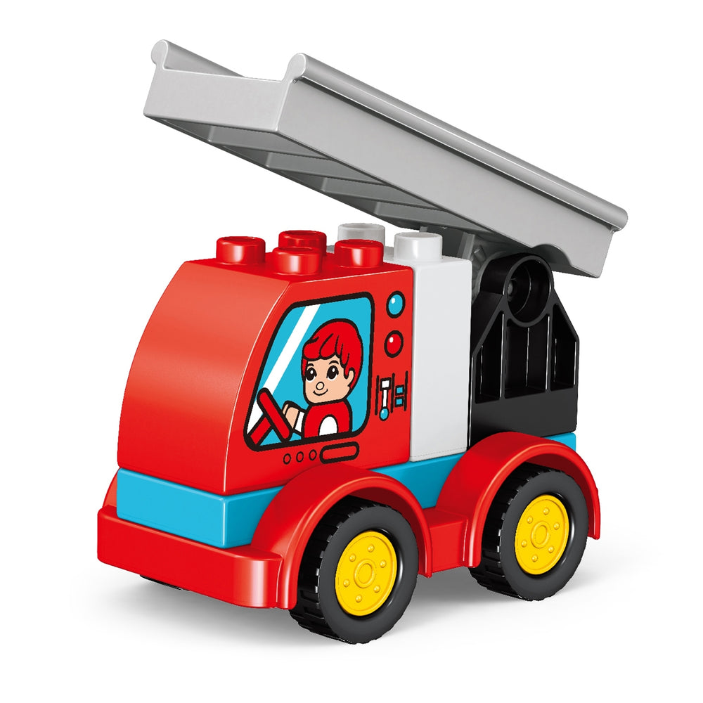 Juego camión Bombero Armable 9 Piezas Niños
