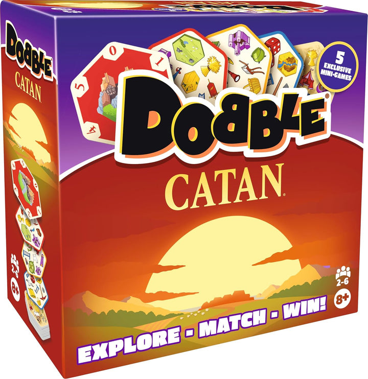 Juego De Mesa Estrategia Dobble Catan Para Adultos